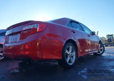 2014 Toyota Camry Se из США, поврежденный, VIN 4T1BF1FK4EU768825